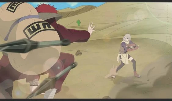 gaara training 