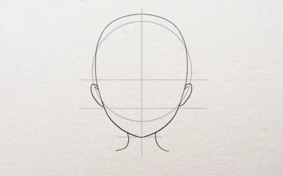 how to draw anime sketching neck