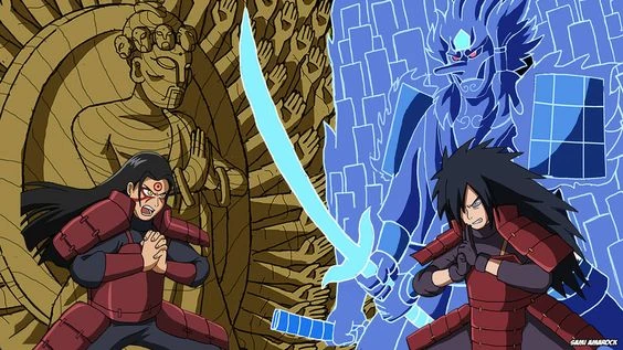 madara uchiha vs hashirama