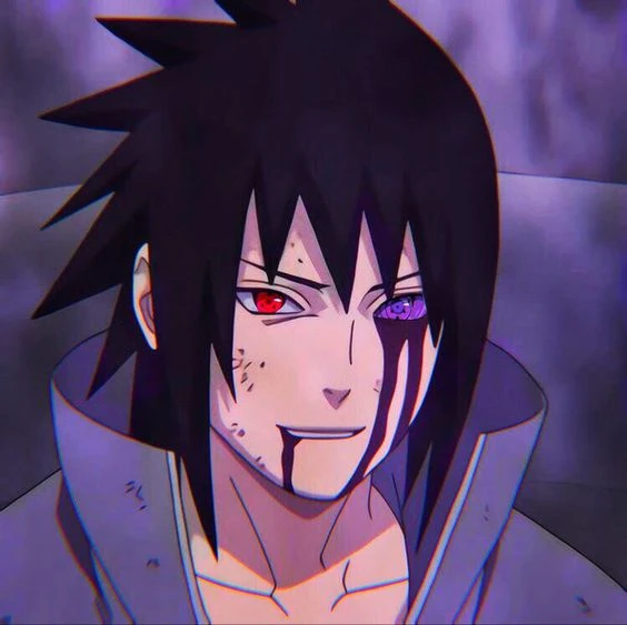 Sasuke in the akatsuki