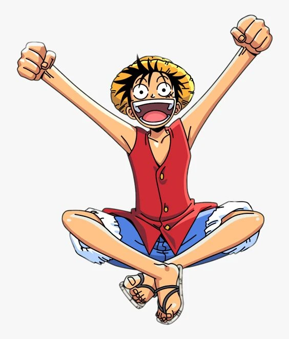 appearance of Luffy