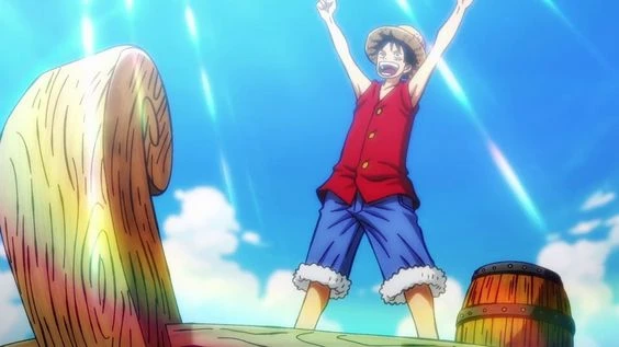 luffy setting sail