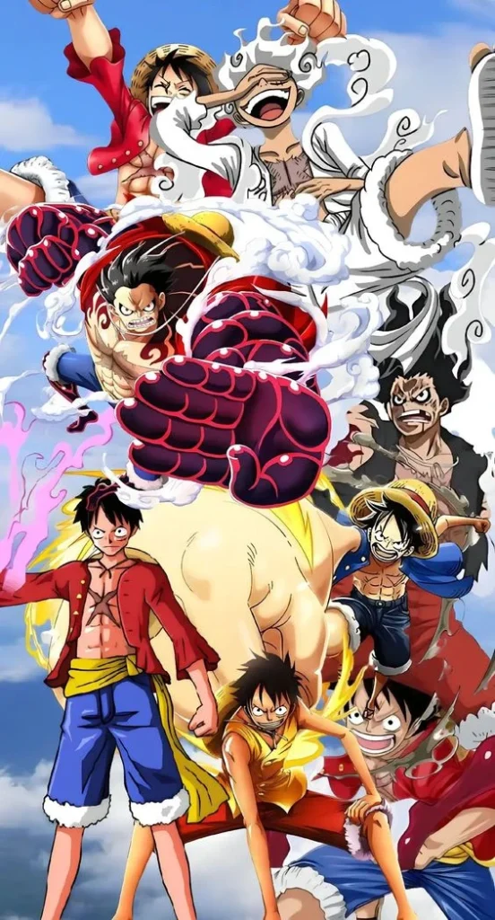 Luffy's journey in One Piece marked by evolving abilities