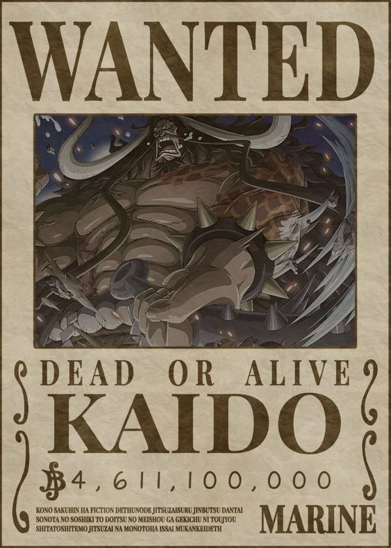 Kaido bounty