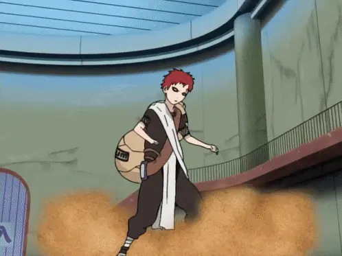 fight with gaara