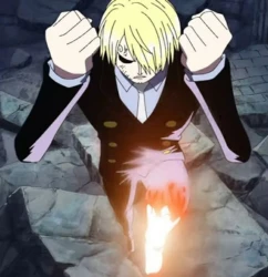 Black leg style of sanji