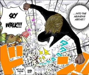 Sanji's sky walk