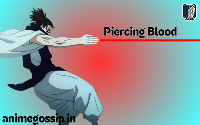 Choso Choso Piercing Blood