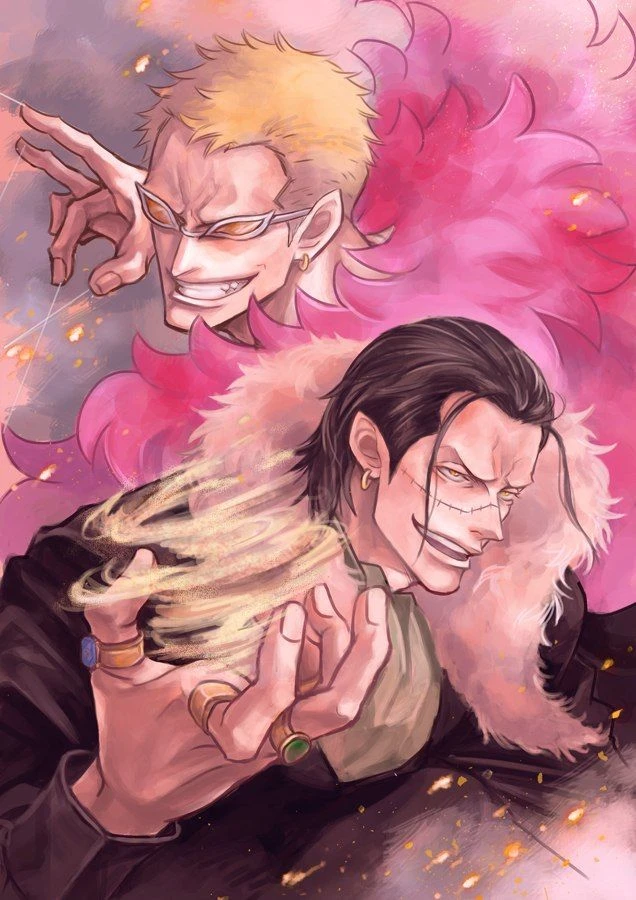 Crocodile vs doflamingo