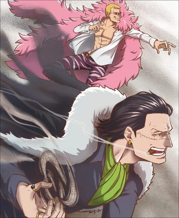 Crocodile vs Doflamingo